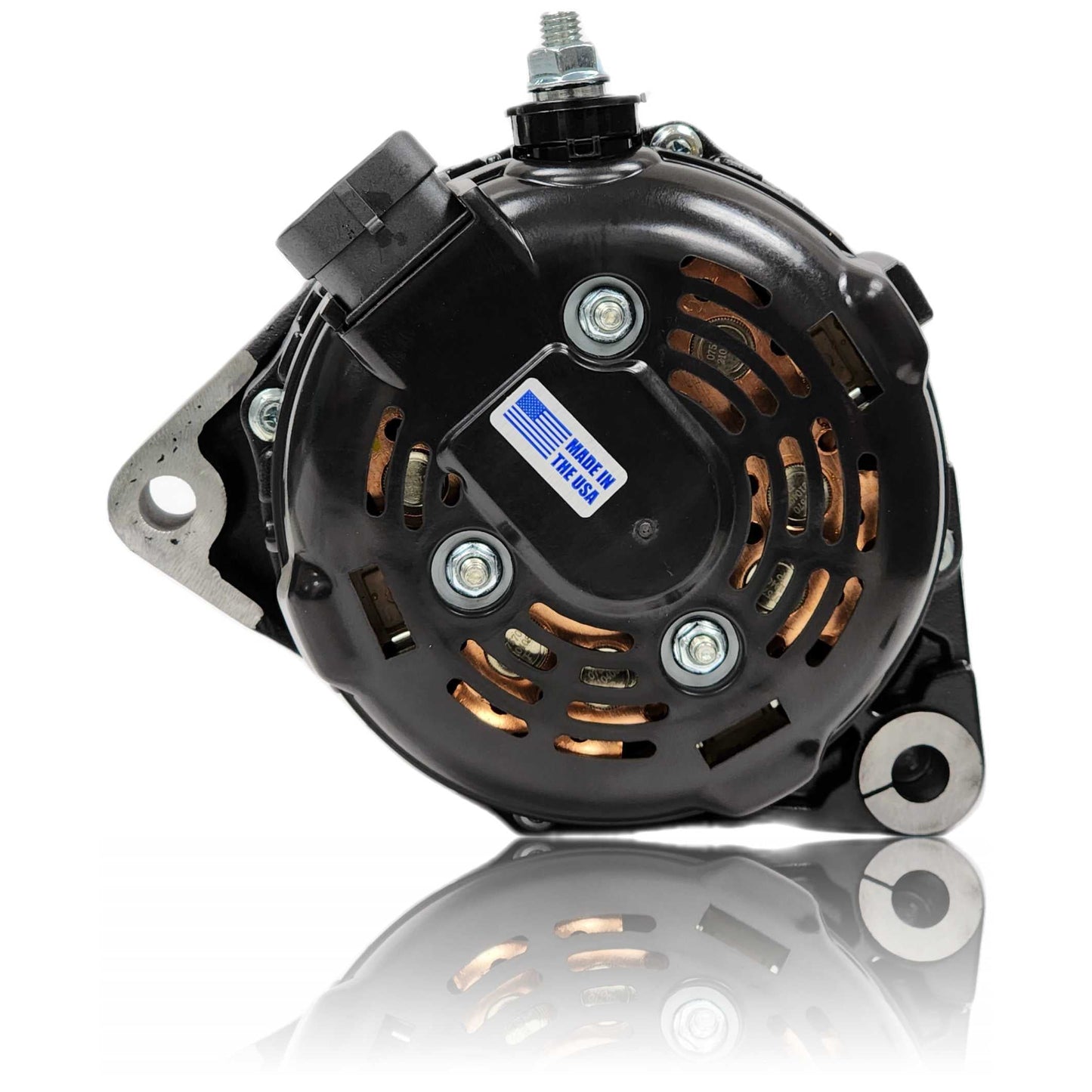 240 amp high output alternator for Toyota Supra 2JZ 1JZ - BLACK | 13546240B | by: Mechman @ the lowest price of $464.00