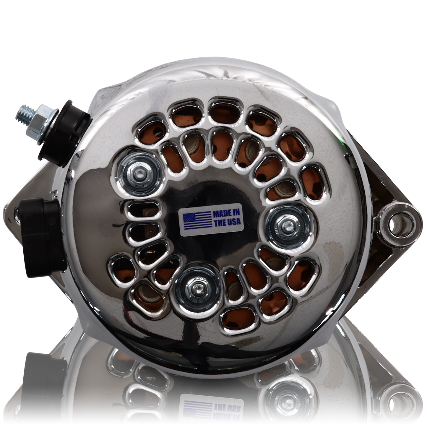 320 amp racing alternator - Polished | 7127320P | by: Mechman @ the lowest price of $549.00