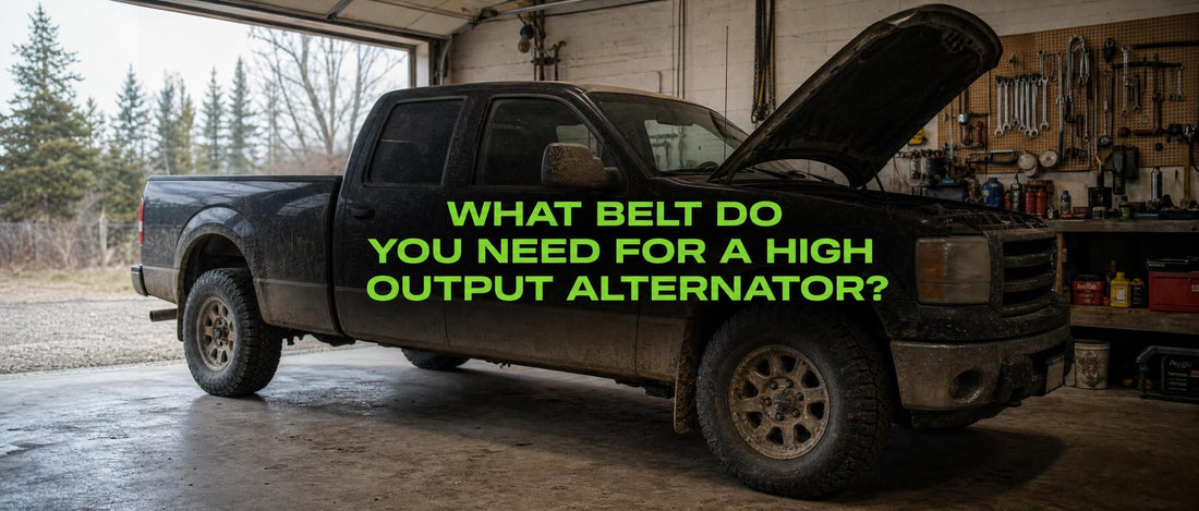 What Belt Do You Need for a High Output Alternator?