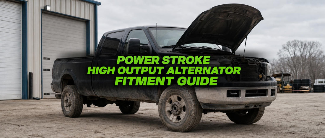 Power Stroke High Output Alternator Fitment Guide