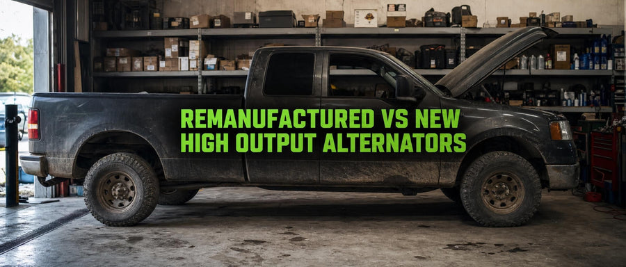 Remanufactured vs New High Output Alternators