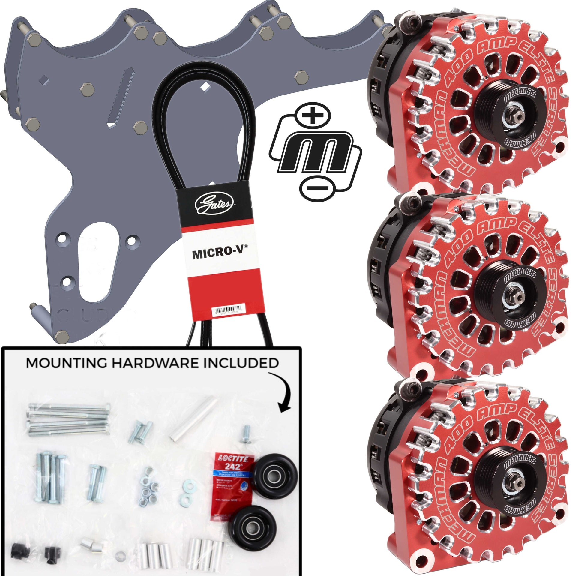 05-13 GM Trucks/SUV's Includes Three Alternators - Red | D305RD | by: Mechman @ the lowest price of $2499.00