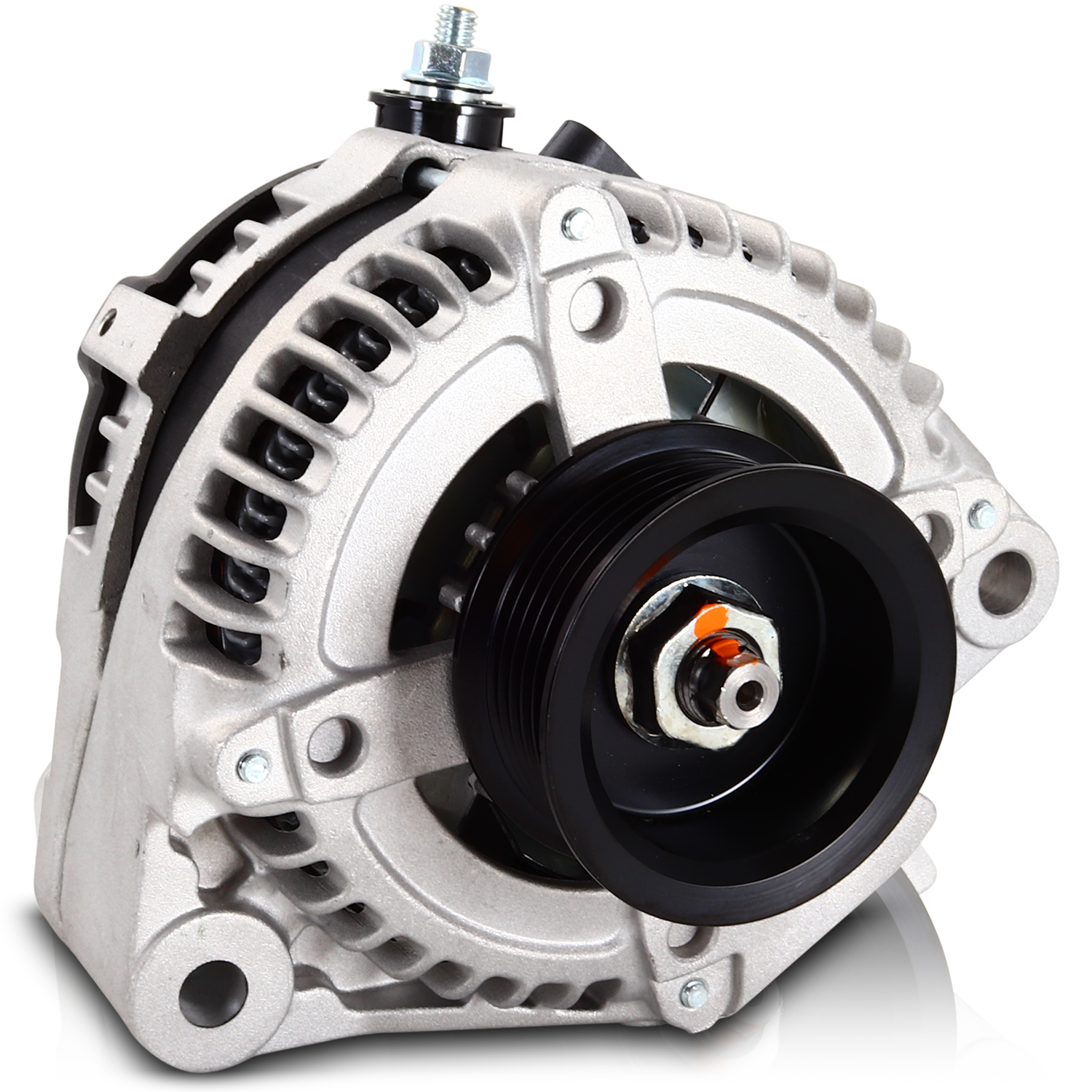 170 amp high output racing alternator for Toyota Supra 1JZ 2JZ - 1 wire turn on | 13546170-1 | by: Mechman @ the lowest price of $349.00