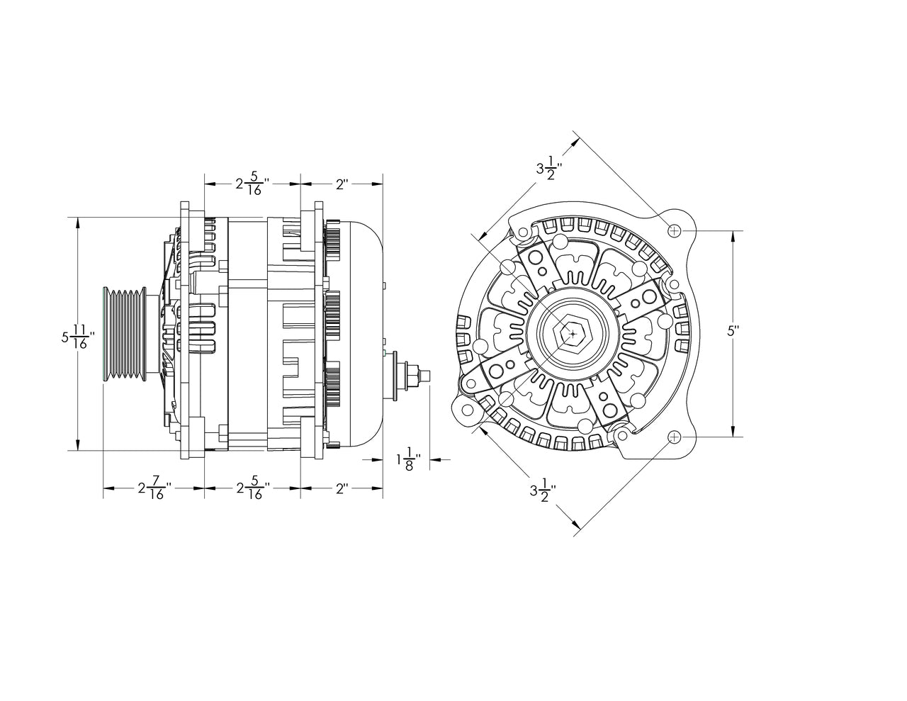 370 amp Alternator for VW / Golf / Jetta / Passat Turbo | 13381370 | by: Mechman @ the lowest price of $599.00