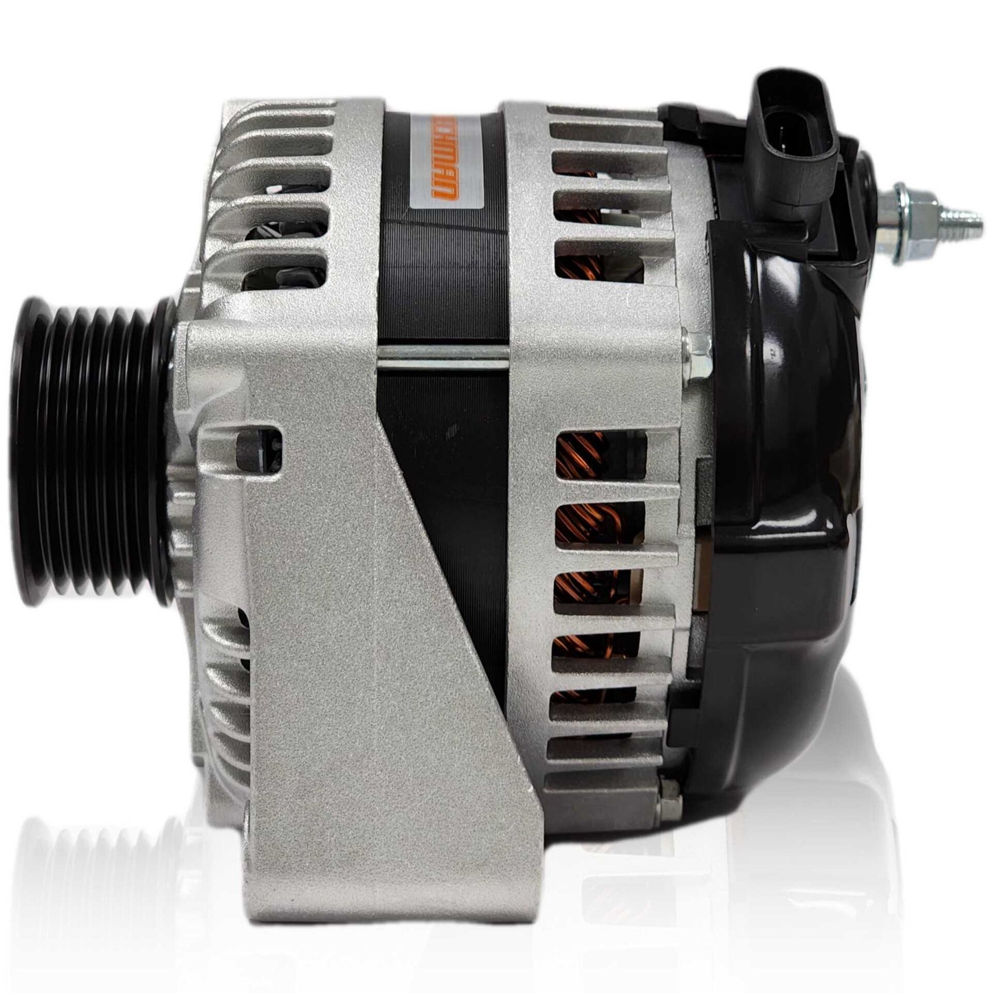 170-amp high output racing alternator for GM truck LS brackets - REAR OUTPUT | 8237170-REAR | by: Mechman @ the lowest price of $349.00