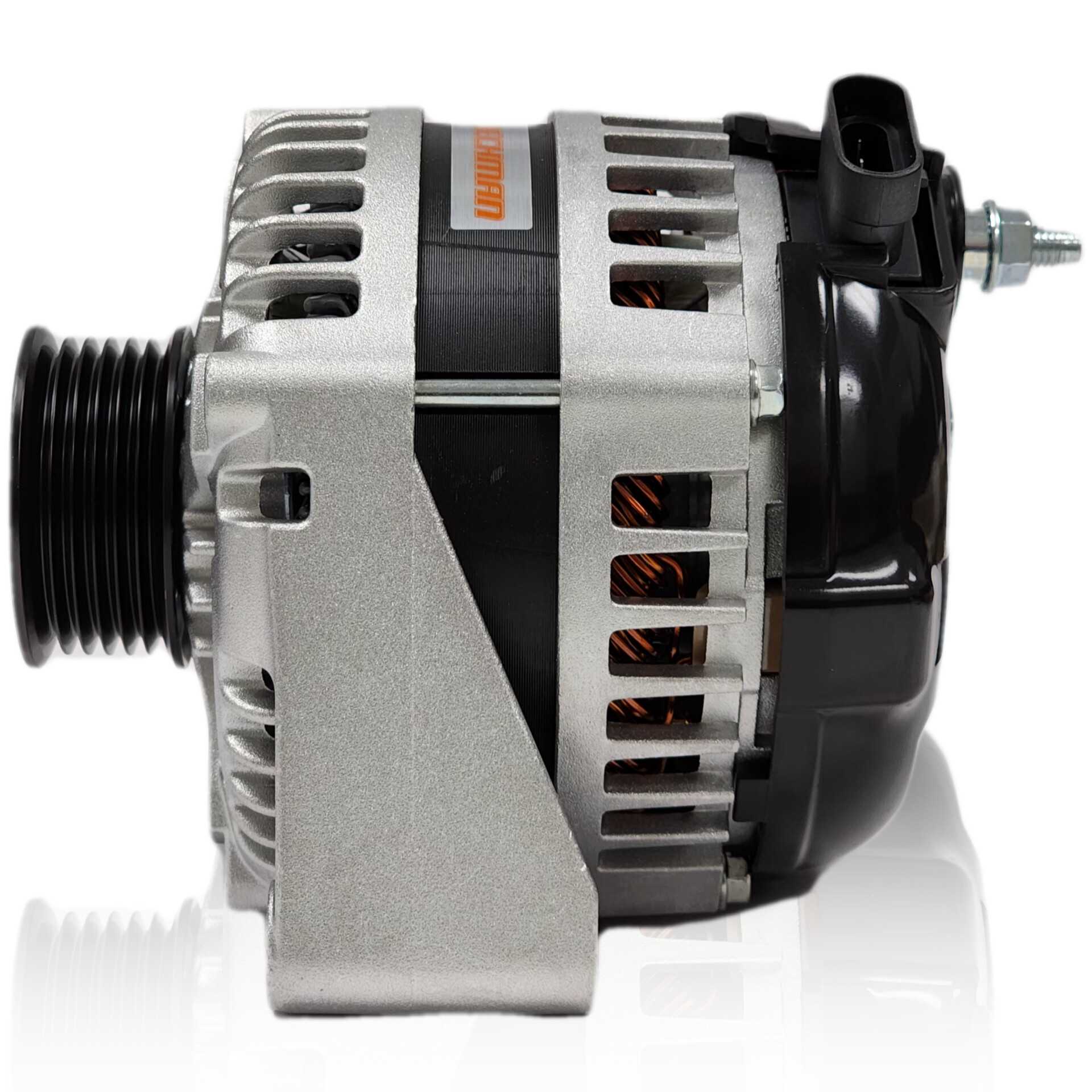 170-amp high output racing alternator for GM truck LS brackets - REAR OUTPUT | 8237170-REAR | by: Mechman @ the lowest price of $349.00