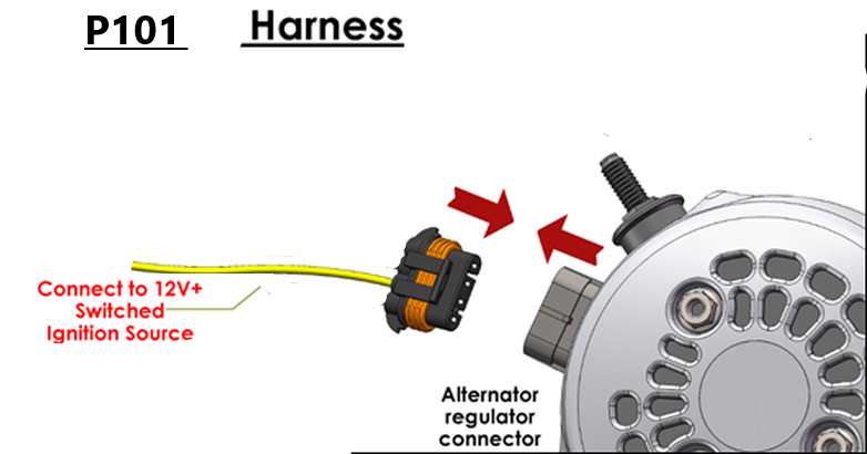 370-amp Billet Elite Series Large Case alternator for early 5.9L Cummins - 1 Wire Turn On | B13302370B-1 | by: Mechman @ the lowest price of $629.00