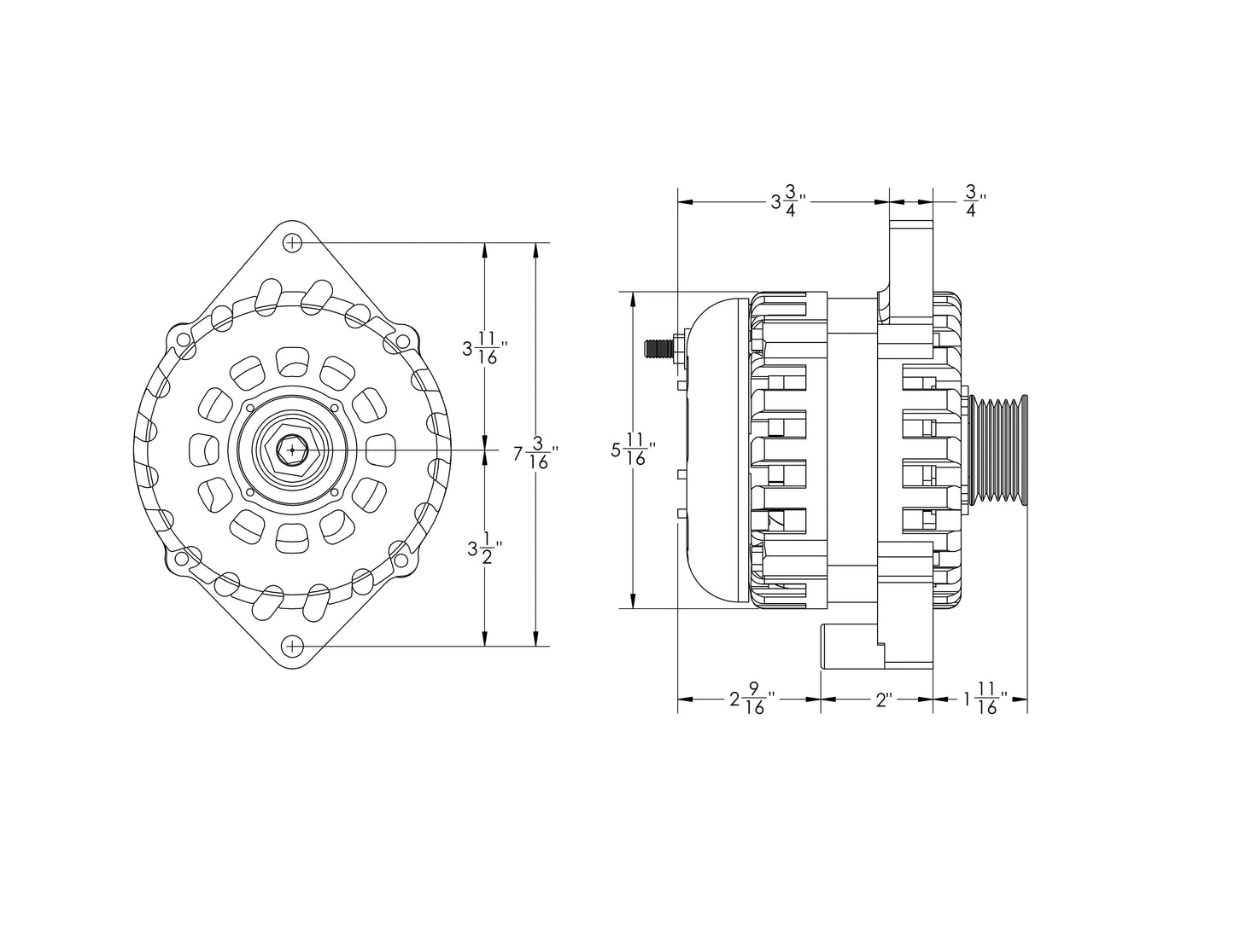 400 amp - Fits 6 & 12 CS144 - Cast case *** CUSTOM FITMENT ONLY *** | 7864400 | by: Mechman @ the lowest price of $549.00