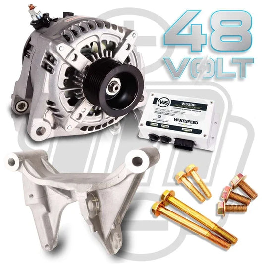 48-Volt Dual Bracket Kit For 2013 - 2018 Cummins 6.7L (LiFePO4) - Externally Regulated - 0