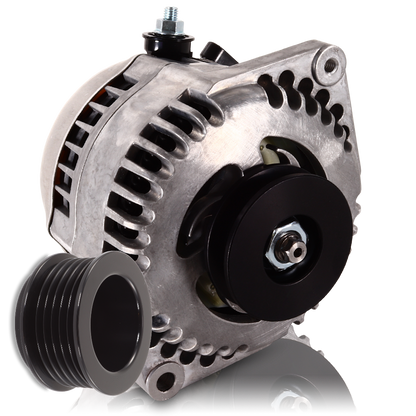 170 amp Racing alternator for 63-85 GM - Natural Finish (includes 2 pulleys) | 7127170 | by: Mechman @ the lowest price of $349.00