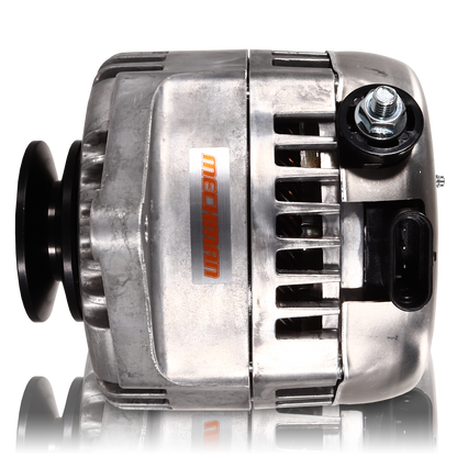 170 amp Racing alternator for 63-85 GM - Natural Finish (includes 2 pulleys) | 7127170 | by: Mechman @ the lowest price of $349.00