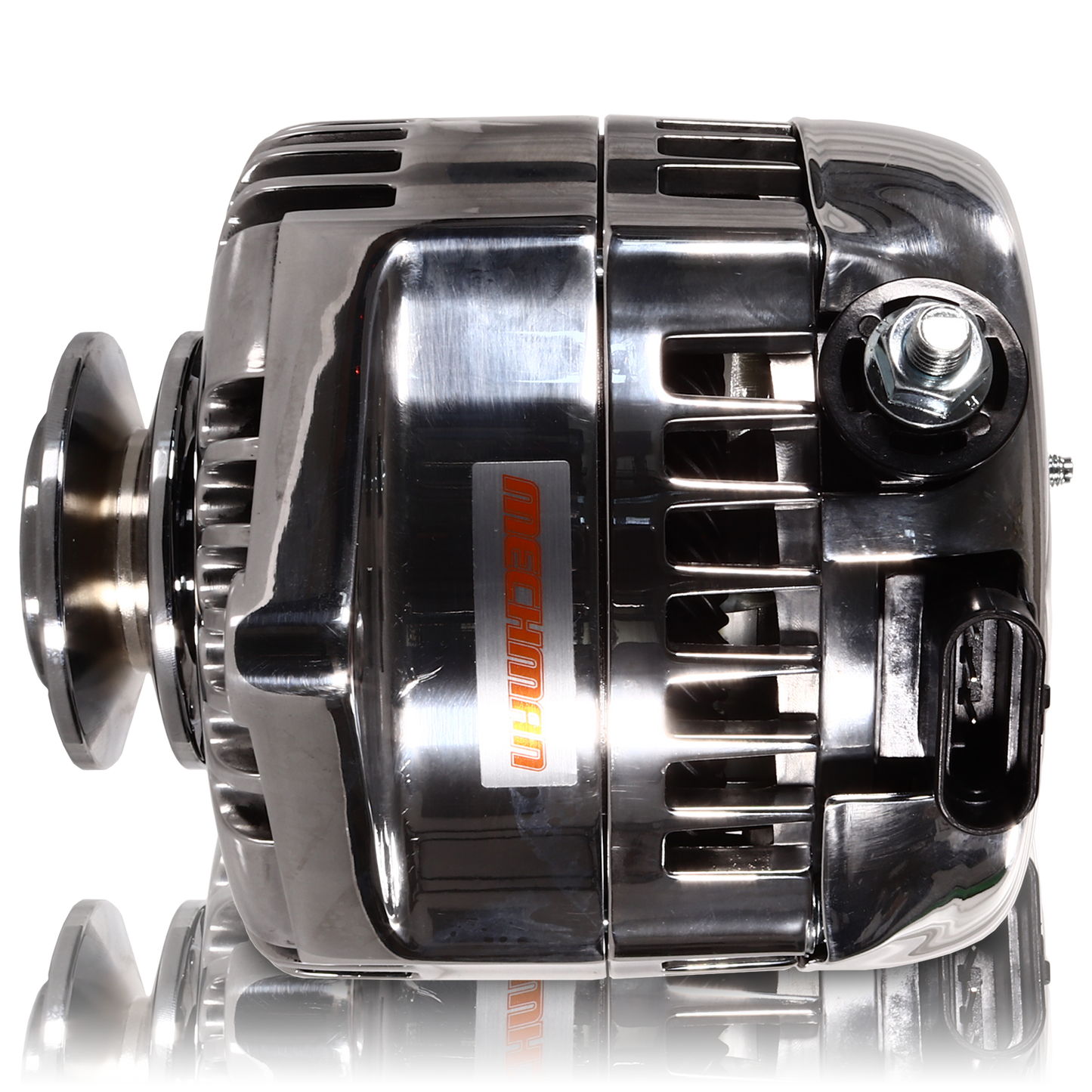 170 amp racing alternator - 63-85 GM - Polished (includes 2 pulleys) | 7127170P | by: Mechman @ the lowest price of $429.00