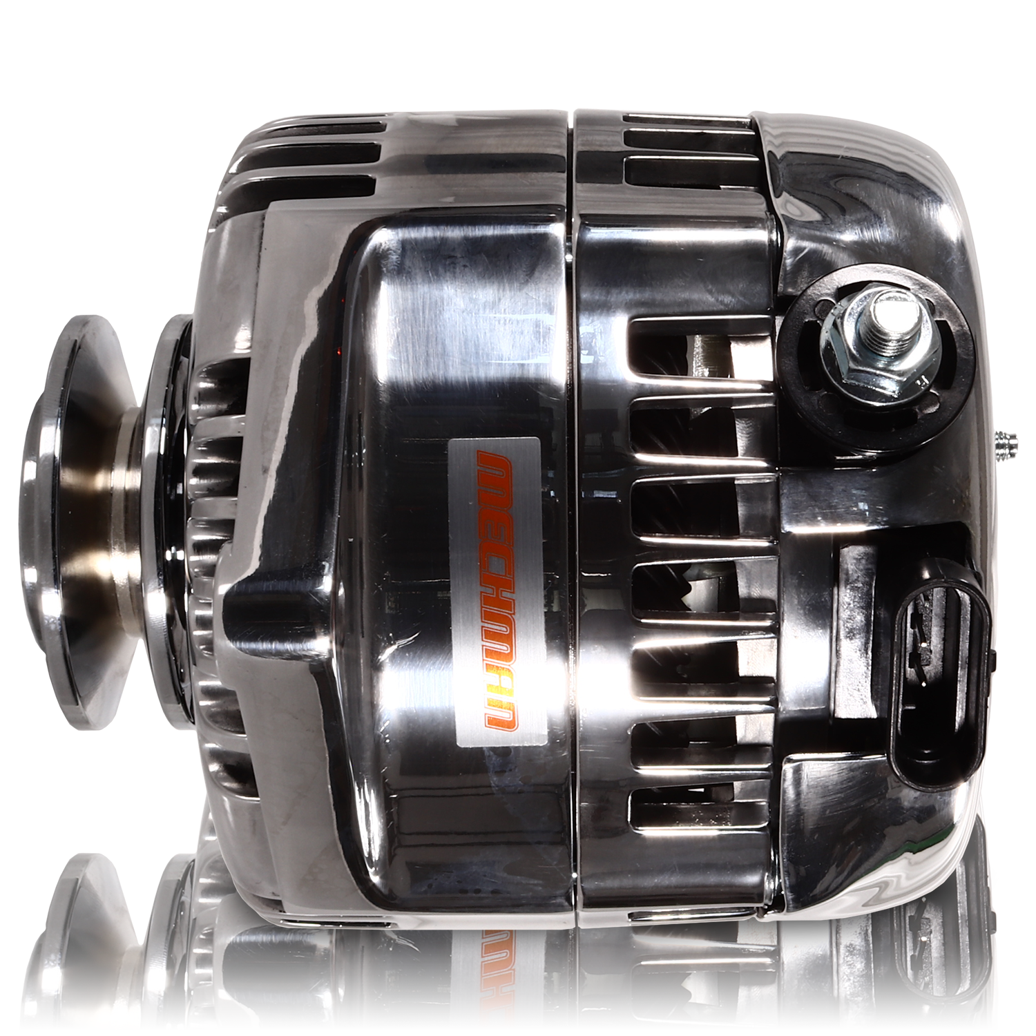 170 amp racing alternator - 63-85 GM - Polished (includes 2 pulleys) | 7127170P | by: Mechman @ the lowest price of $429.00
