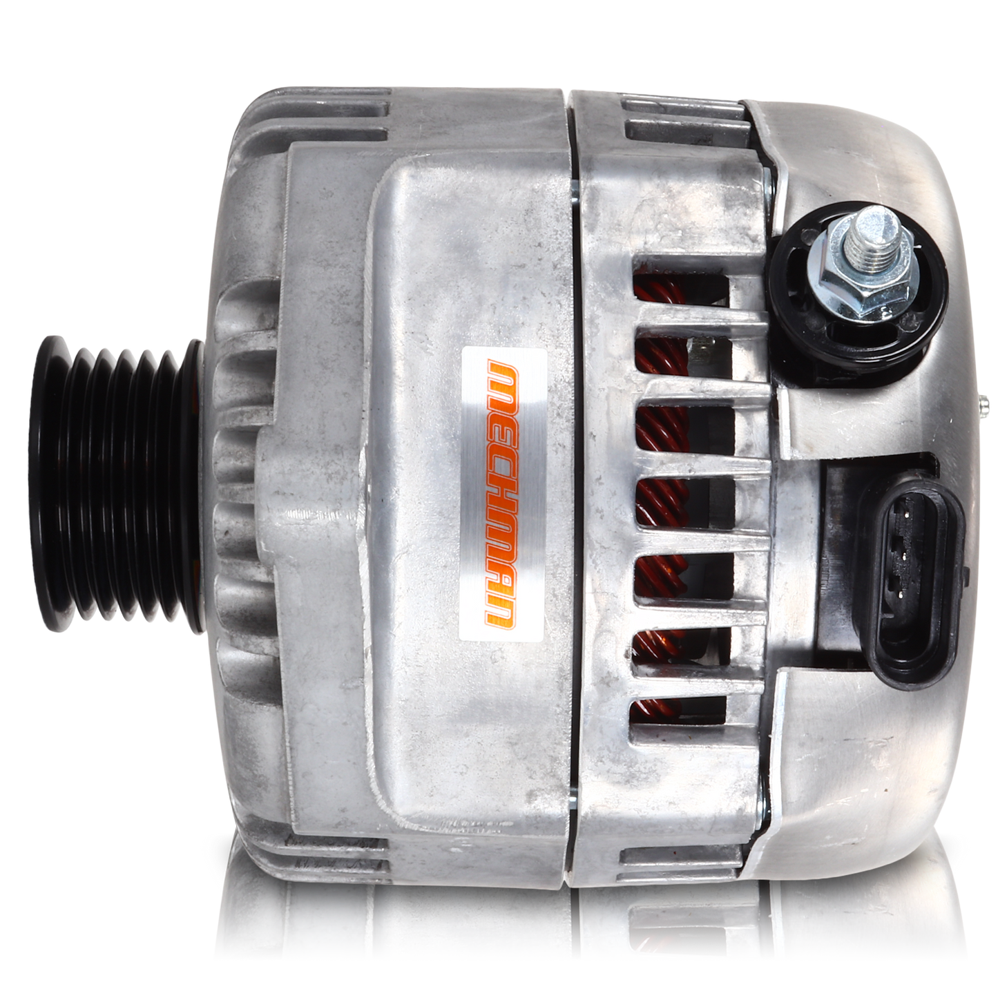 320 amp Racing alternator - Natural Finish | 7127320 | by: Mechman @ the lowest price of $519.00
