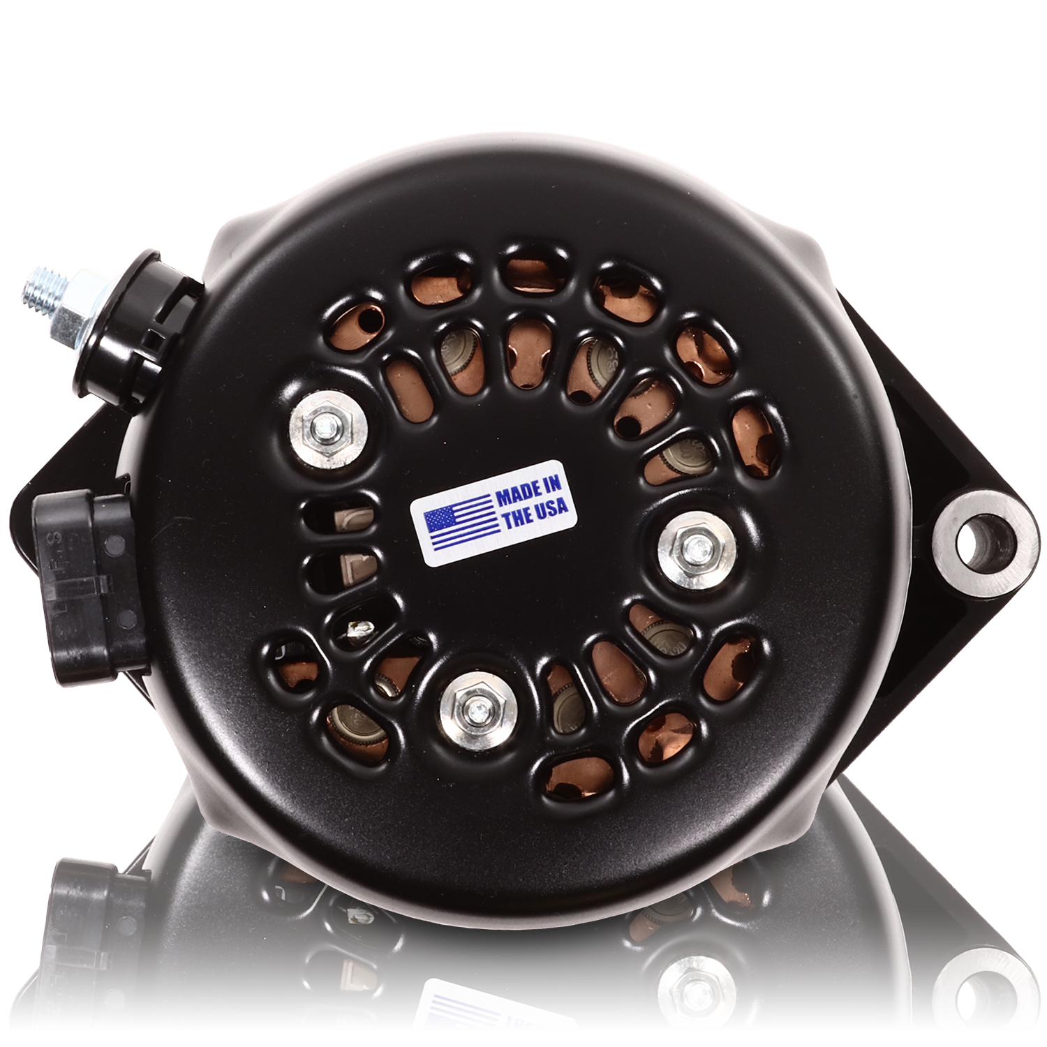 320 amp racing alternator - BLACK | 7127320B | by: Mechman @ the lowest price of $519.00