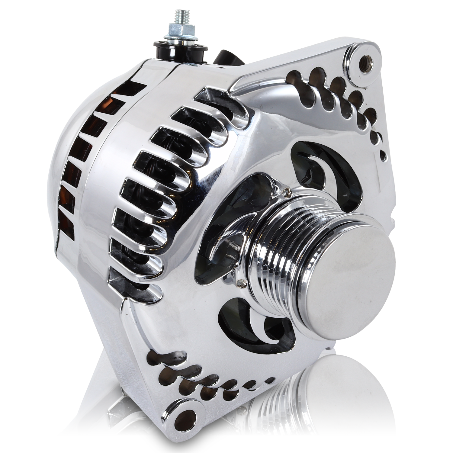 320 amp racing alternator - Polished | 7127320P | by: Mechman @ the lowest price of $549.00