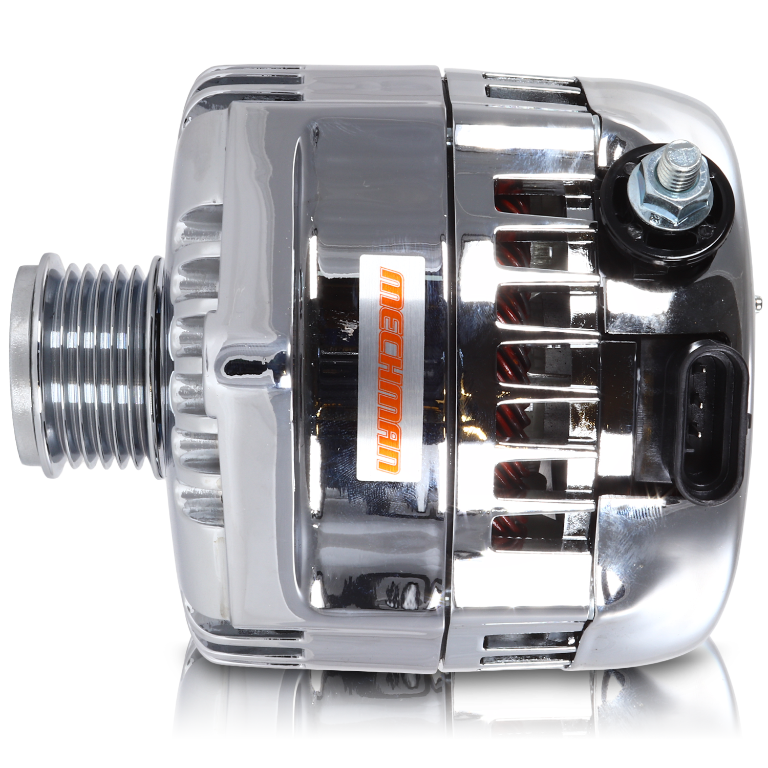 320 amp racing alternator - Polished | 7127320P | by: Mechman @ the lowest price of $549.00
