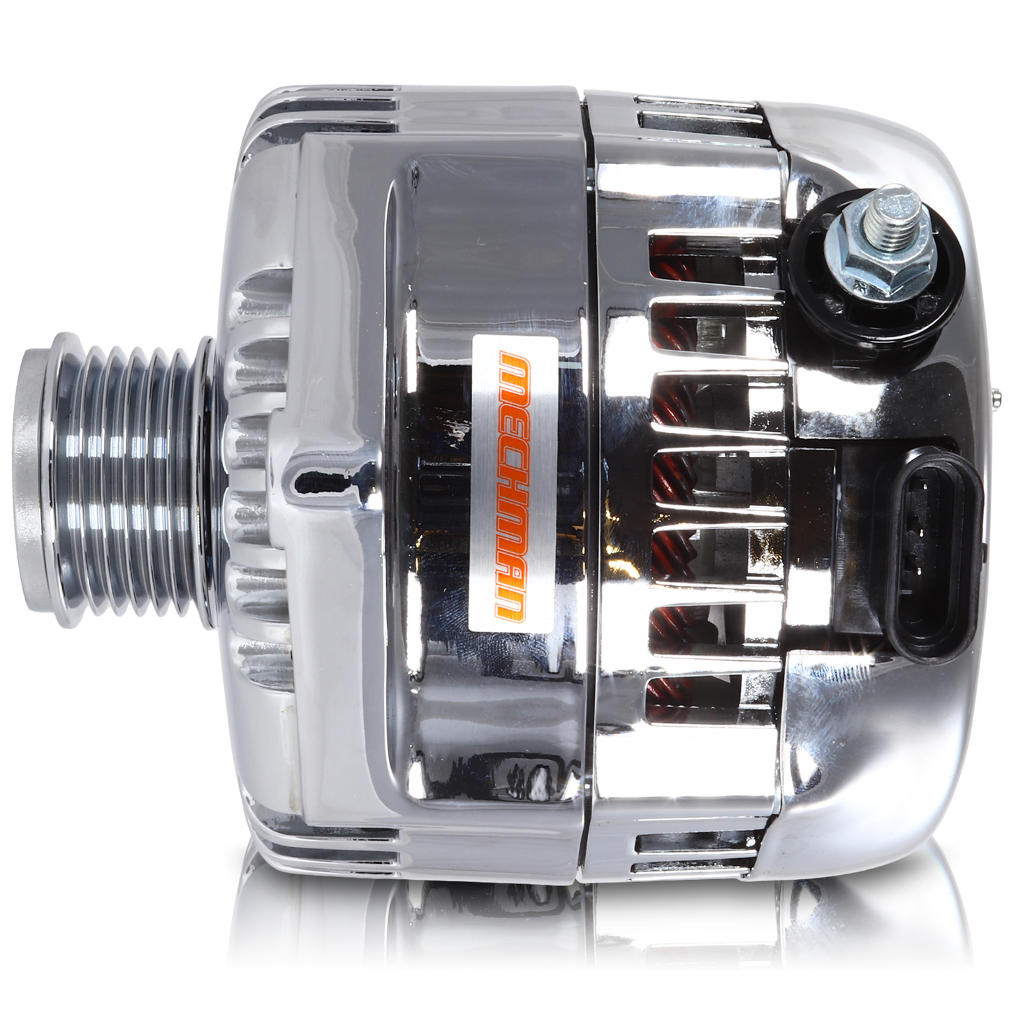240 amp racing alternator - Chrome | 7127240C | by: Mechman @ the lowest price of $519.00