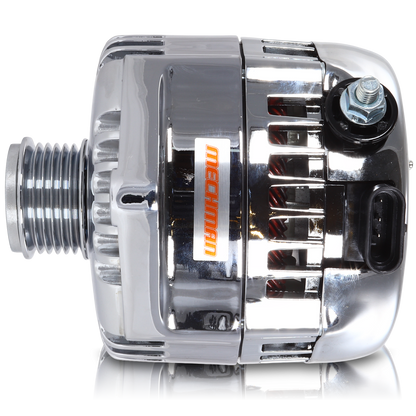 240 amp racing alternator - Chrome | 7127240C | by: Mechman @ the lowest price of $519.00