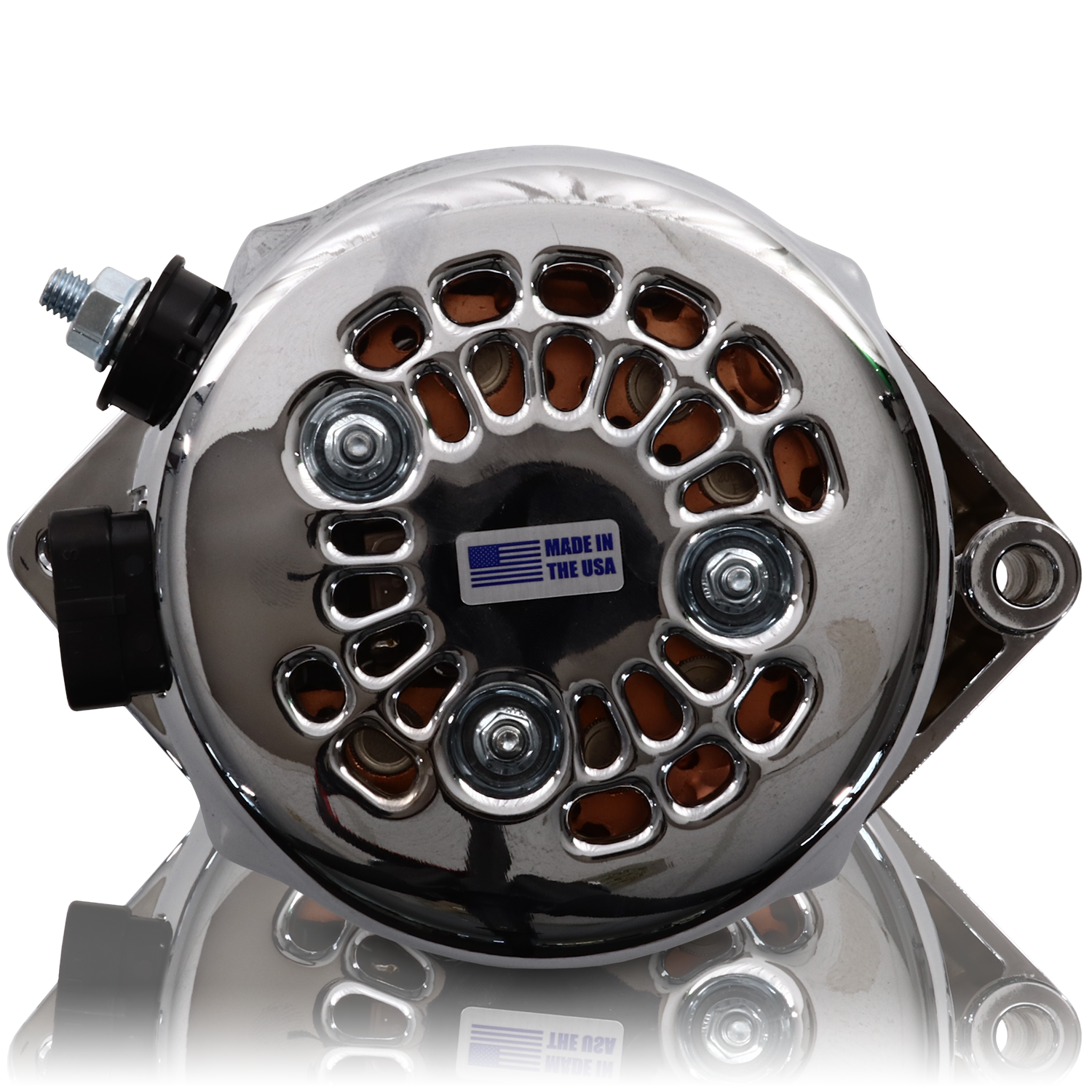 240 amp racing alternator - Polished | 7127240P | by: Mechman @ the lowest price of $469.00