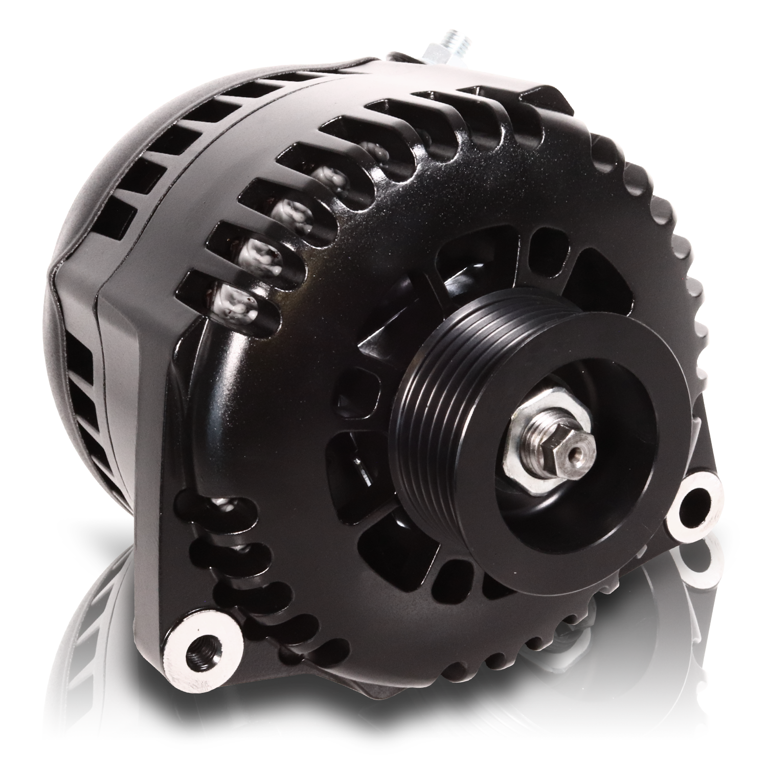 170 Amp 6 Phase 88-95 GM Truck High Output Alternator Black Finish | 8165170B | by: Mechman @ the lowest price of $374.00
