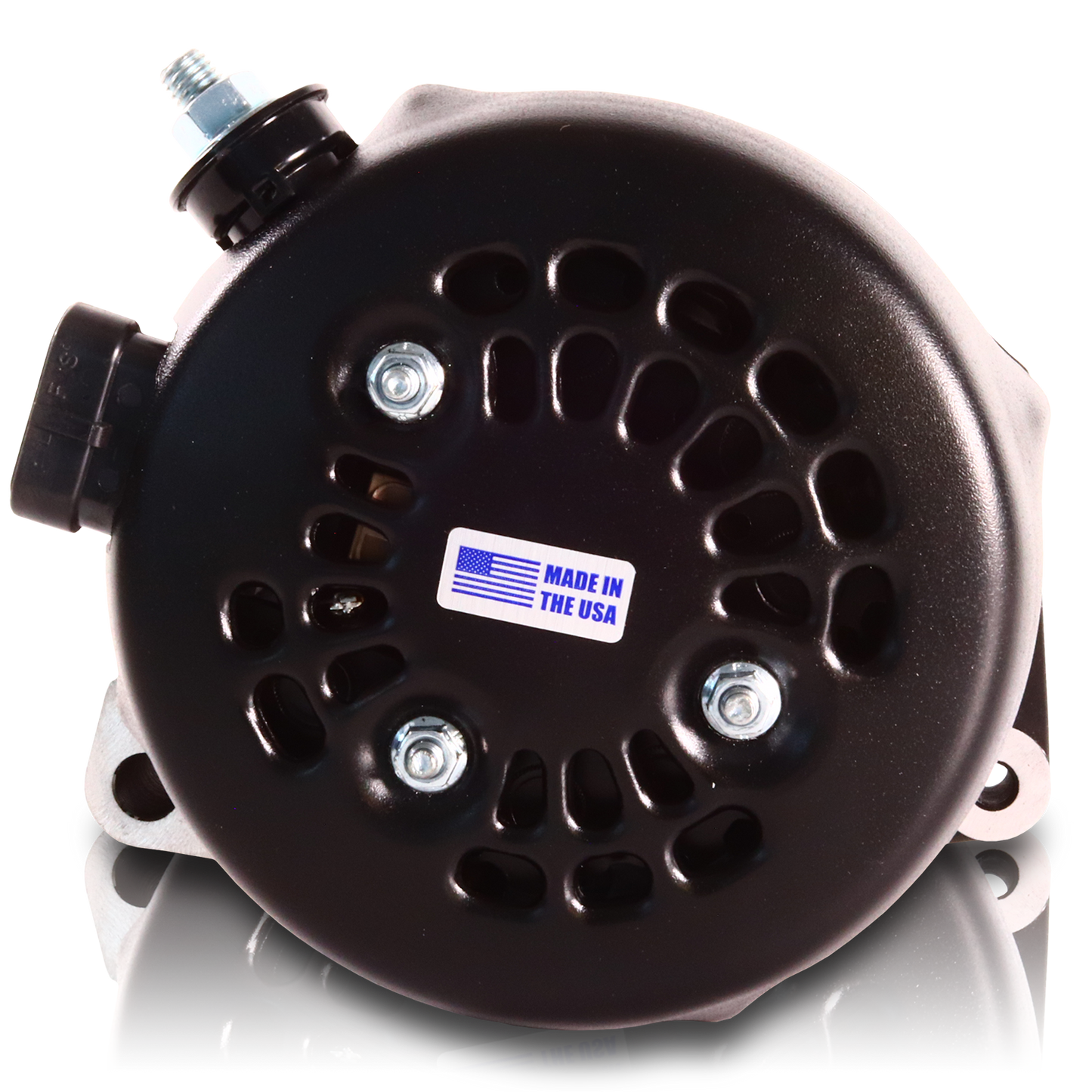 240 Amp 6 Phase 88-95 GM Truck High Output Alternator Black Finish | 8165240B | by: Mechman @ the lowest price of $444.00