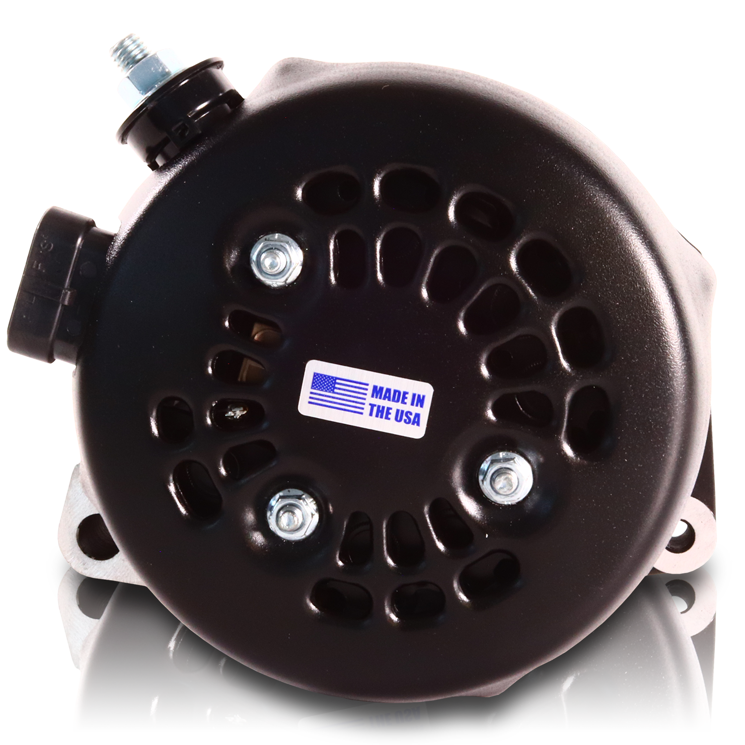 240 Amp 6 Phase 88-95 GM Truck High Output Alternator Black Finish | 8165240B | by: Mechman @ the lowest price of $444.00