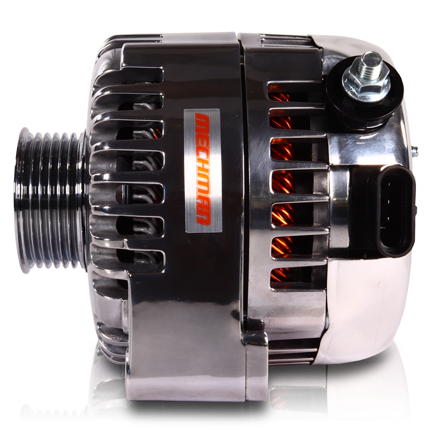 170 Amp 6 Phase 88-95 GM Truck High Output Alternator Polished Finish | 8165170P | by: Mechman @ the lowest price of $374.00