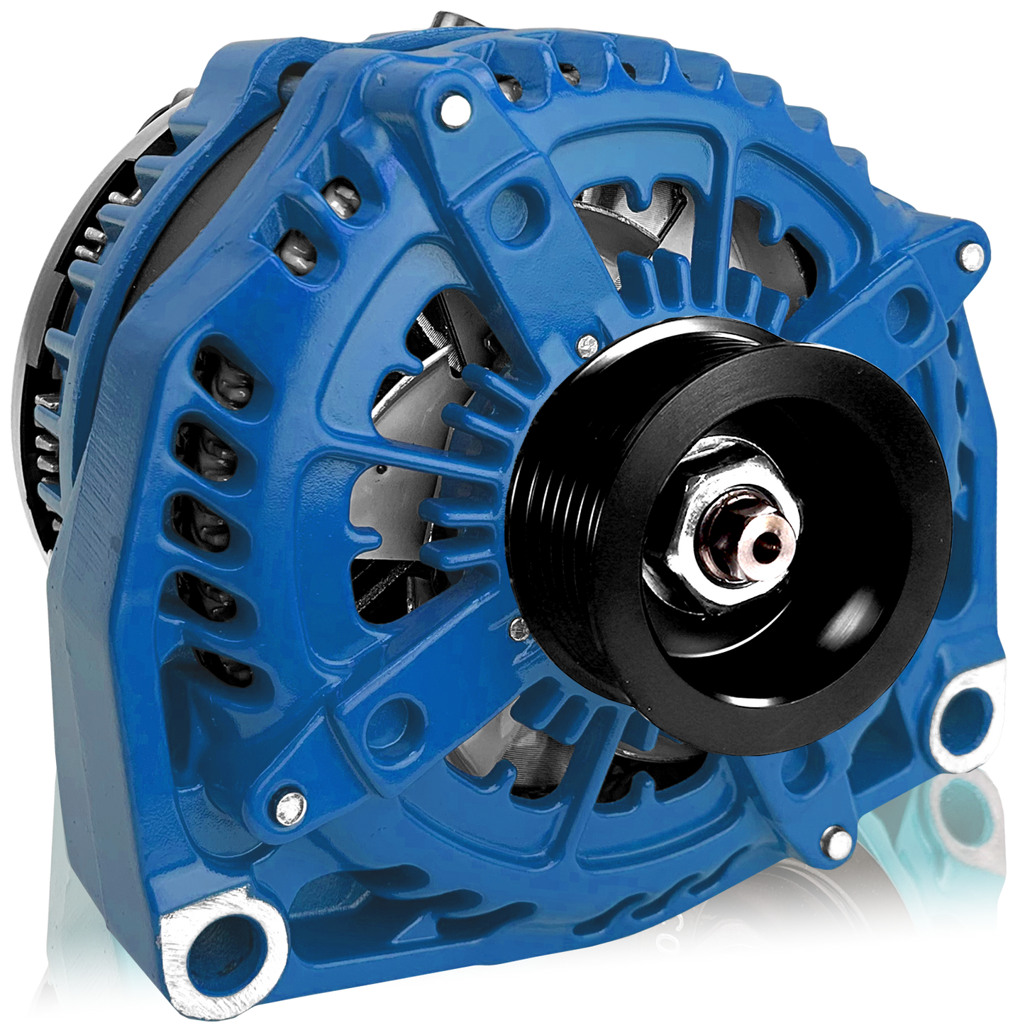 250 Amp High Output Alternator - 2001-2007 6.6L Duramax LB7/LLY/LBZ & 1996-2004 GM Gas - Blue