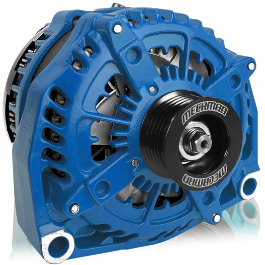 400 Amp High Output Alternator - 2001-2007 6.6L Duramax LB7/LLY/LBZ & 1996-2004 GM Gas - Blue