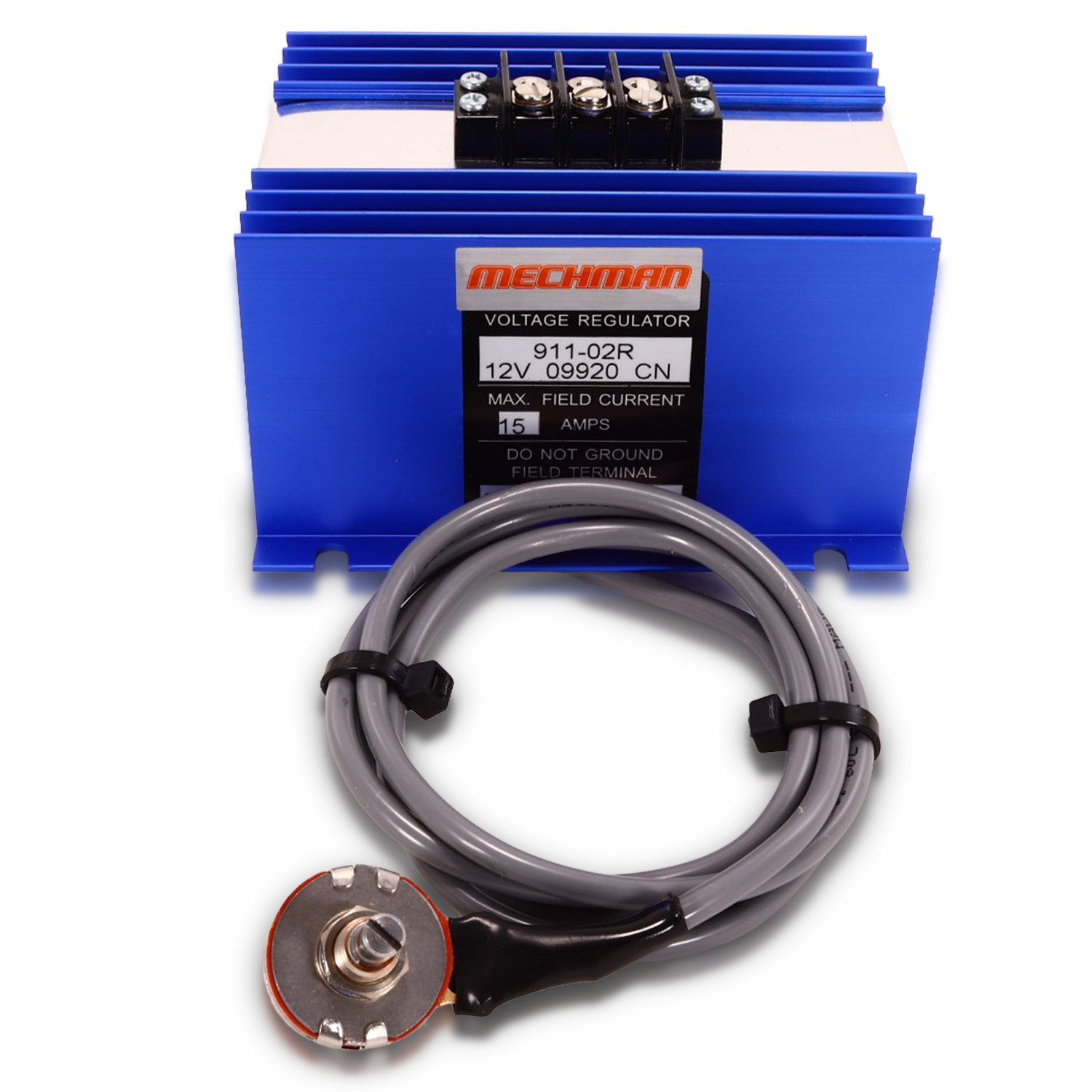 Adjustable External Regulator w/ 2 Pin Alt Harness | 91102RC | by: Mechman @ the lowest price of $189.00