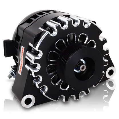 S Series Billet 170 AMP Racing Alternator For C6 Corvette - Black Anodized | B13969170B | by: Mechman @ the lowest price of $524.00