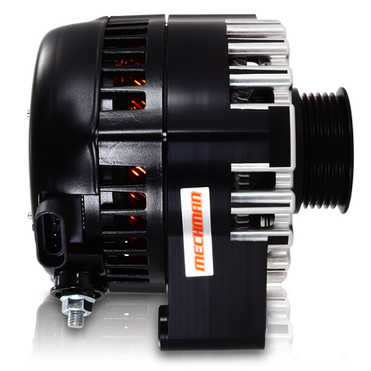 S Series Billet 240 AMP Racing Alternator For C6 Corvette - Black Anodized | B13969240B | by: Mechman @ the lowest price of $574.00