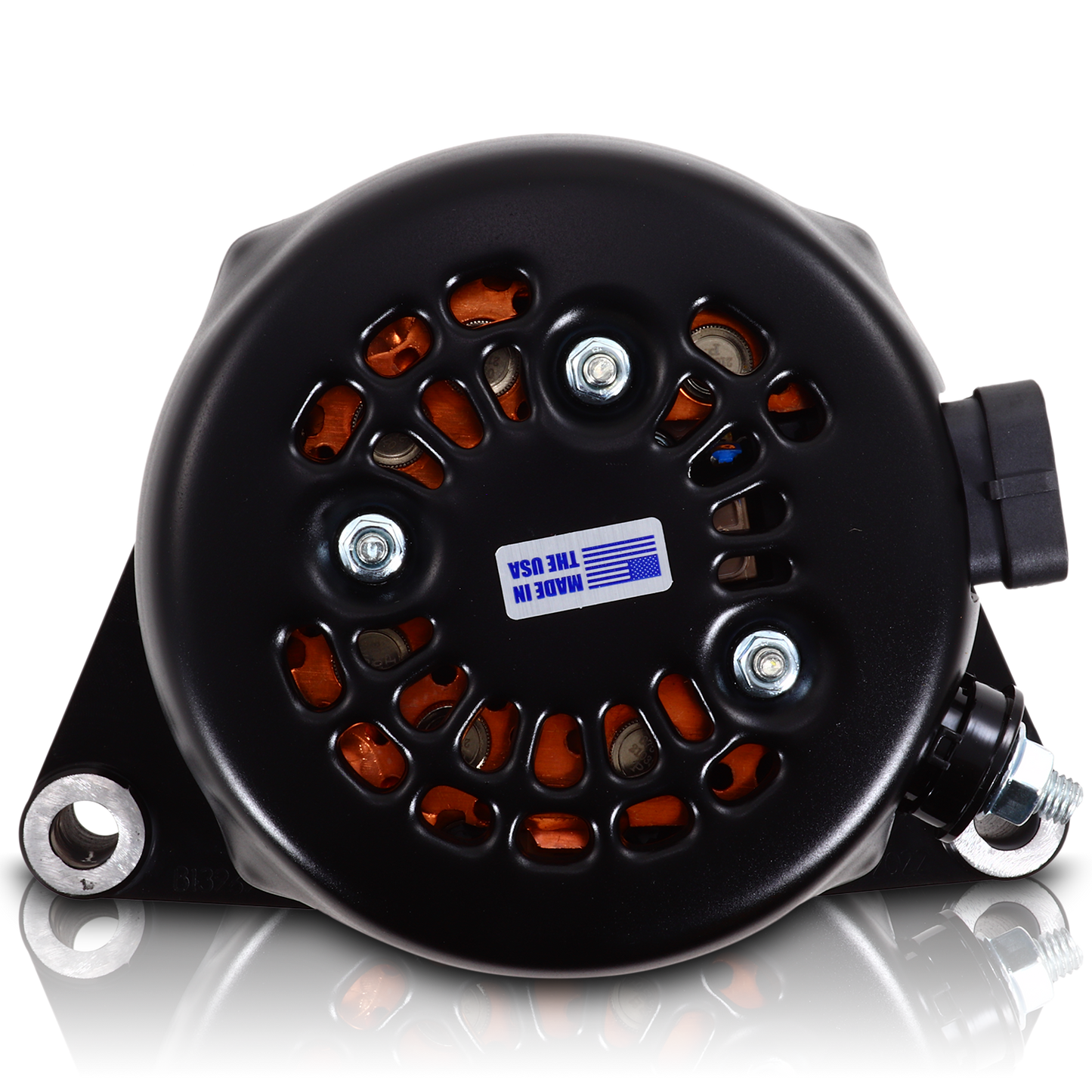 S Series Billet 240 AMP Racing Alternator For C6 Corvette - Black Anodized | B13969240B | by: Mechman @ the lowest price of $574.00