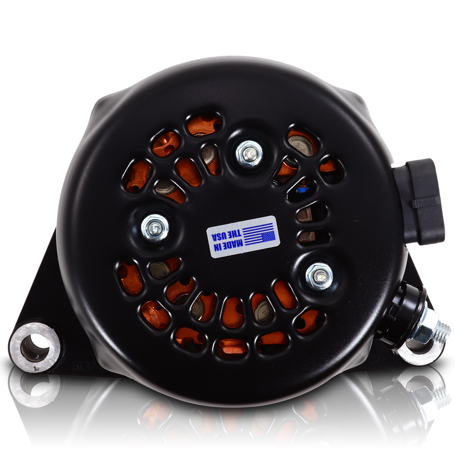 S Series Billet 170 AMP Racing Alternator For C6 Corvette - Black Anodized | B13969170B | by: Mechman @ the lowest price of $524.00