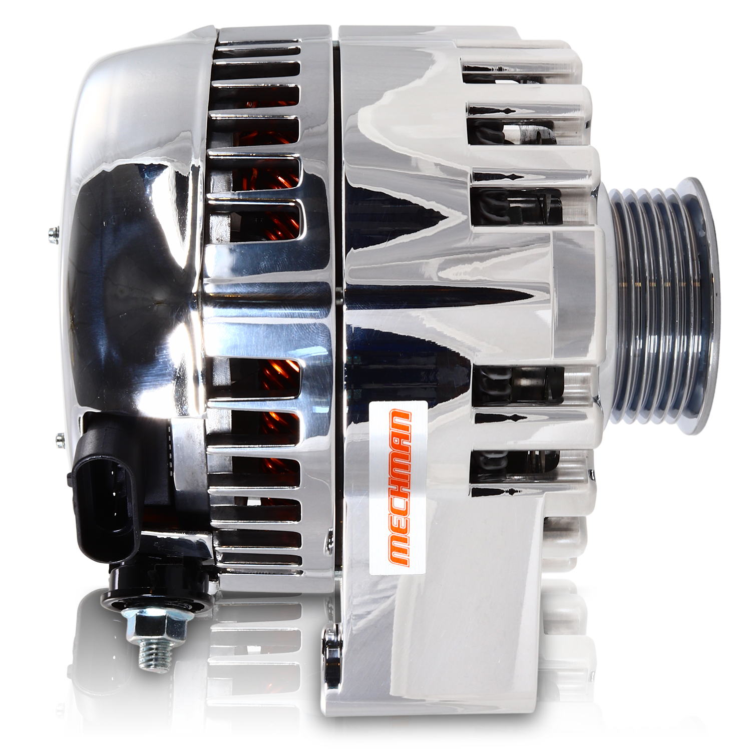 S Series Billet 170 AMP Racing Alternator For C6 Corvette - Polished Finish | B13969170P | by: Mechman @ the lowest price of $549.00