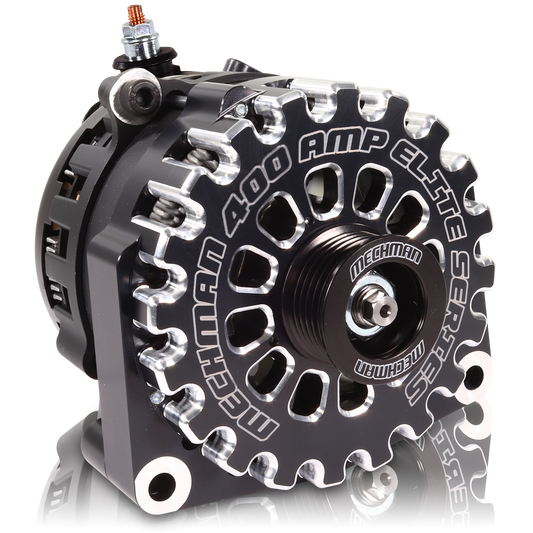 High output 400 Amp Black Billet Alternator for 14-18 GM Silverado Sierra Suburban Tahoe Escalade | B14019400B | by: Mechman @ the lowest price of $699.00