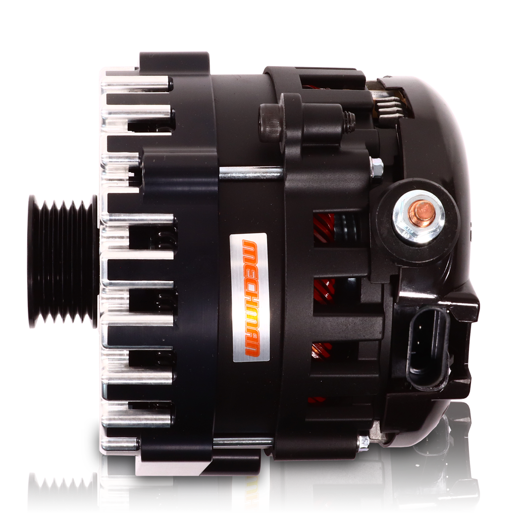 High output 400 Amp Black Billet Alternator for 14-18 GM Silverado Sierra Suburban Tahoe Escalade | B14019400B | by: Mechman @ the lowest price of $699.00