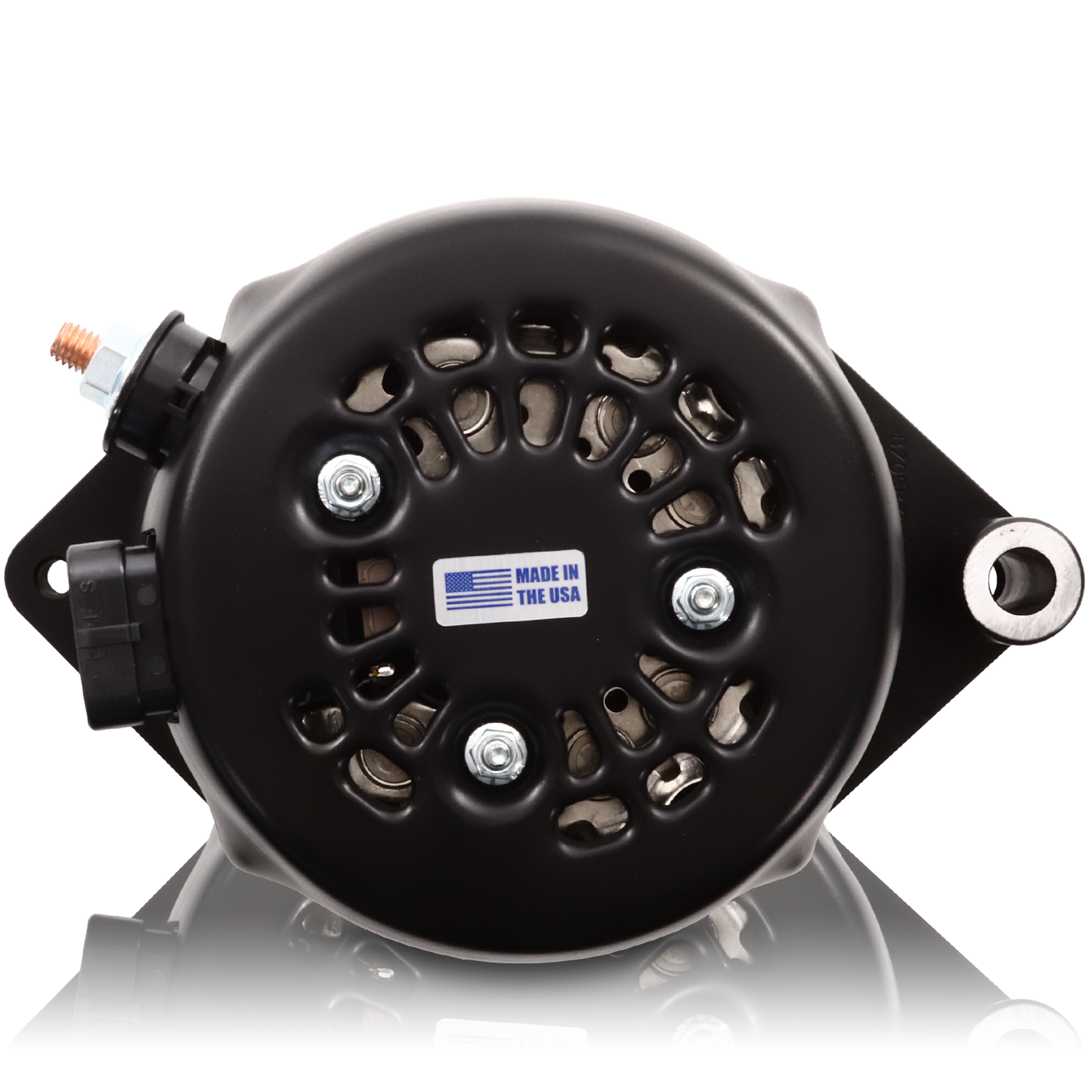 S Series Billet 240A racing alt - 6/12 Ford 6S - Black | B7771240B | by: Mechman @ the lowest price of $549.00