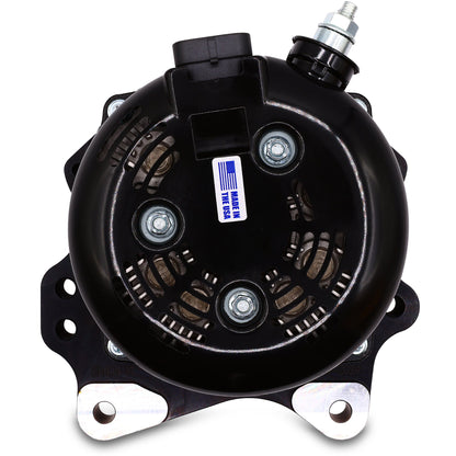 370-amp Billet V-mount alternator for SOHC Ford Modular Engines