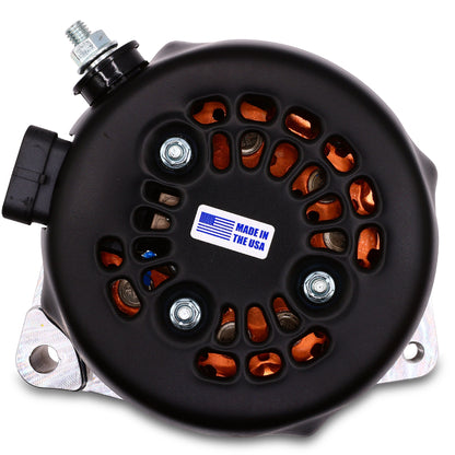 240 Amp High Output Alternator - 1987-1995 GM Truck C1500 Tahoe Suburban - Machined Billet