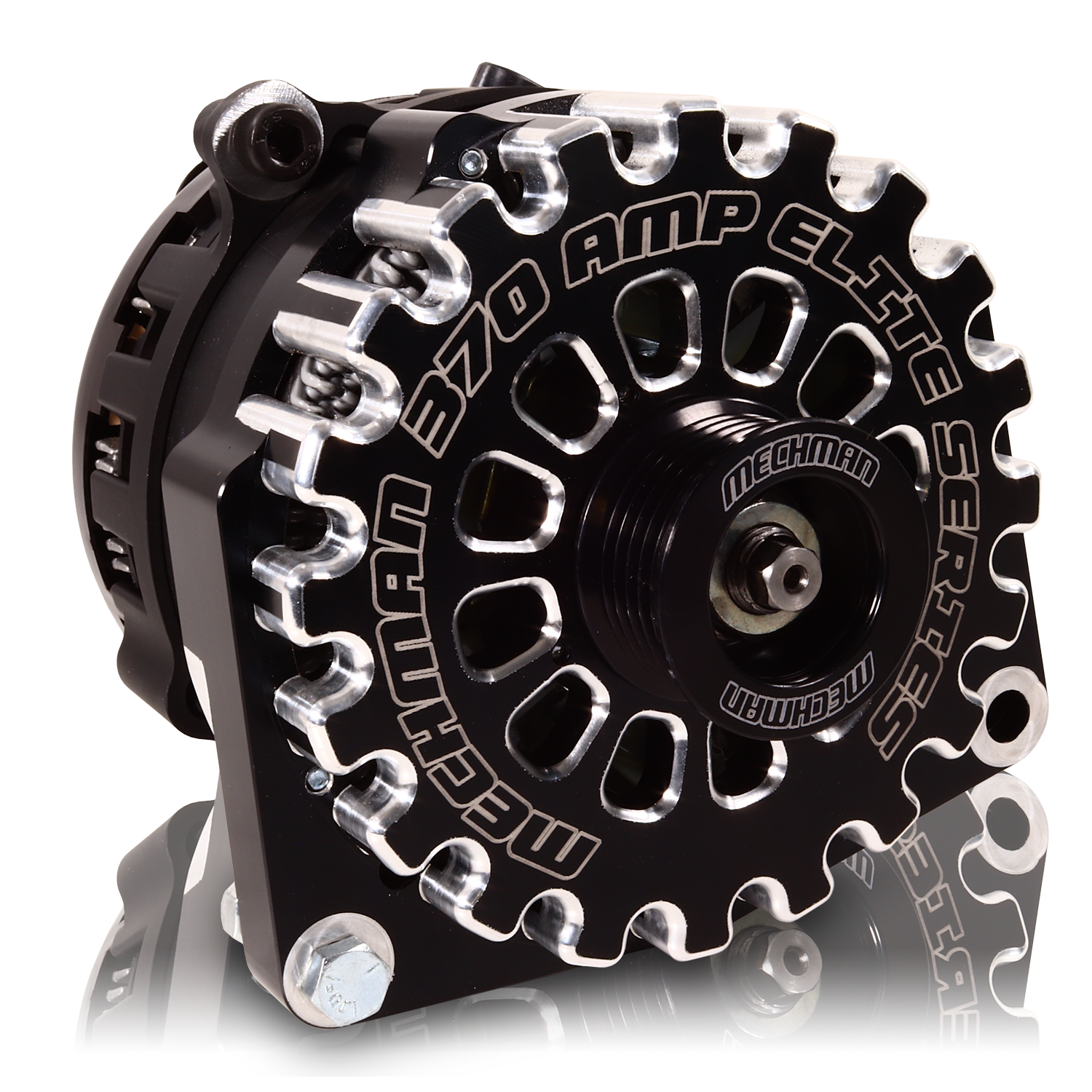 370 amp Elite series alternator for 88-95 GM Truck | B81657370B | by: Mechman @ the lowest price of $629.00