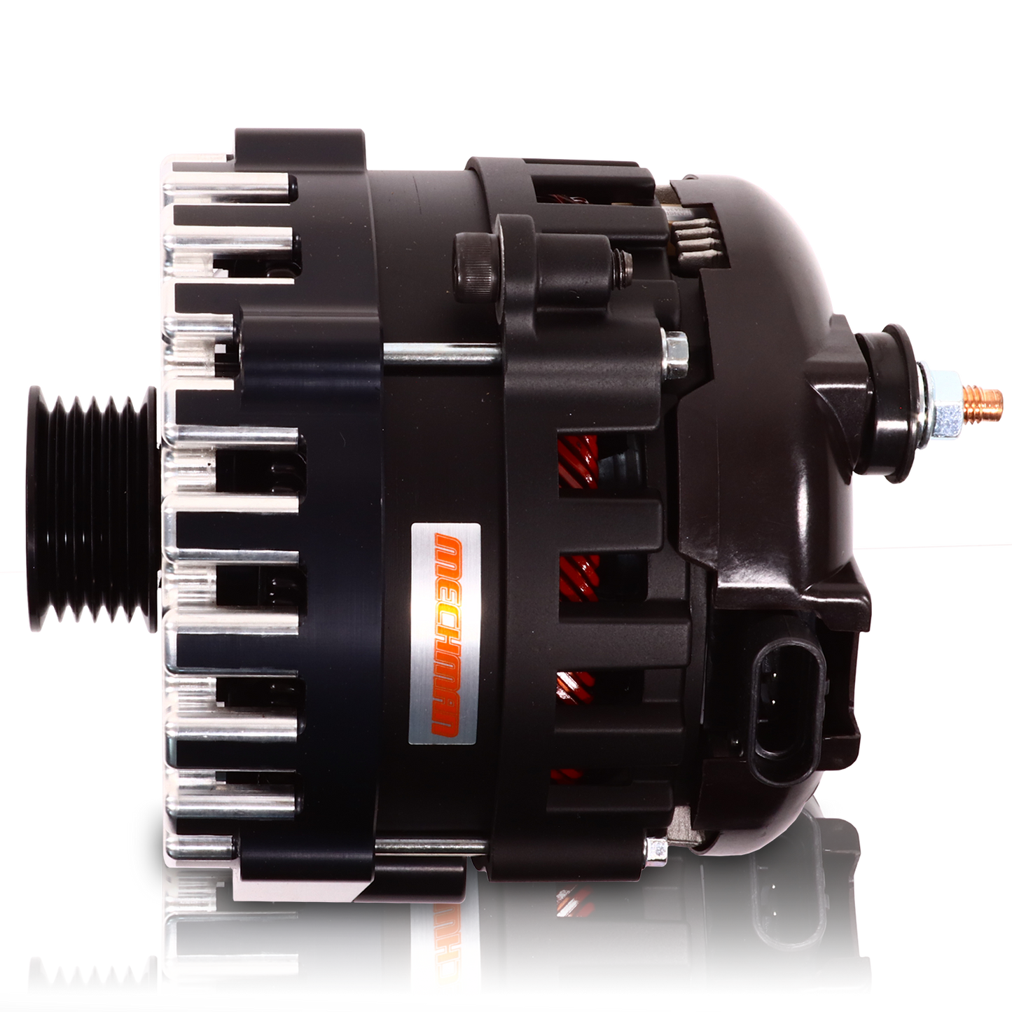 400 amp Elite series alternator for 88-95 GM Truck - Black | B81657400B | by: Mechman @ the lowest price of $699.00