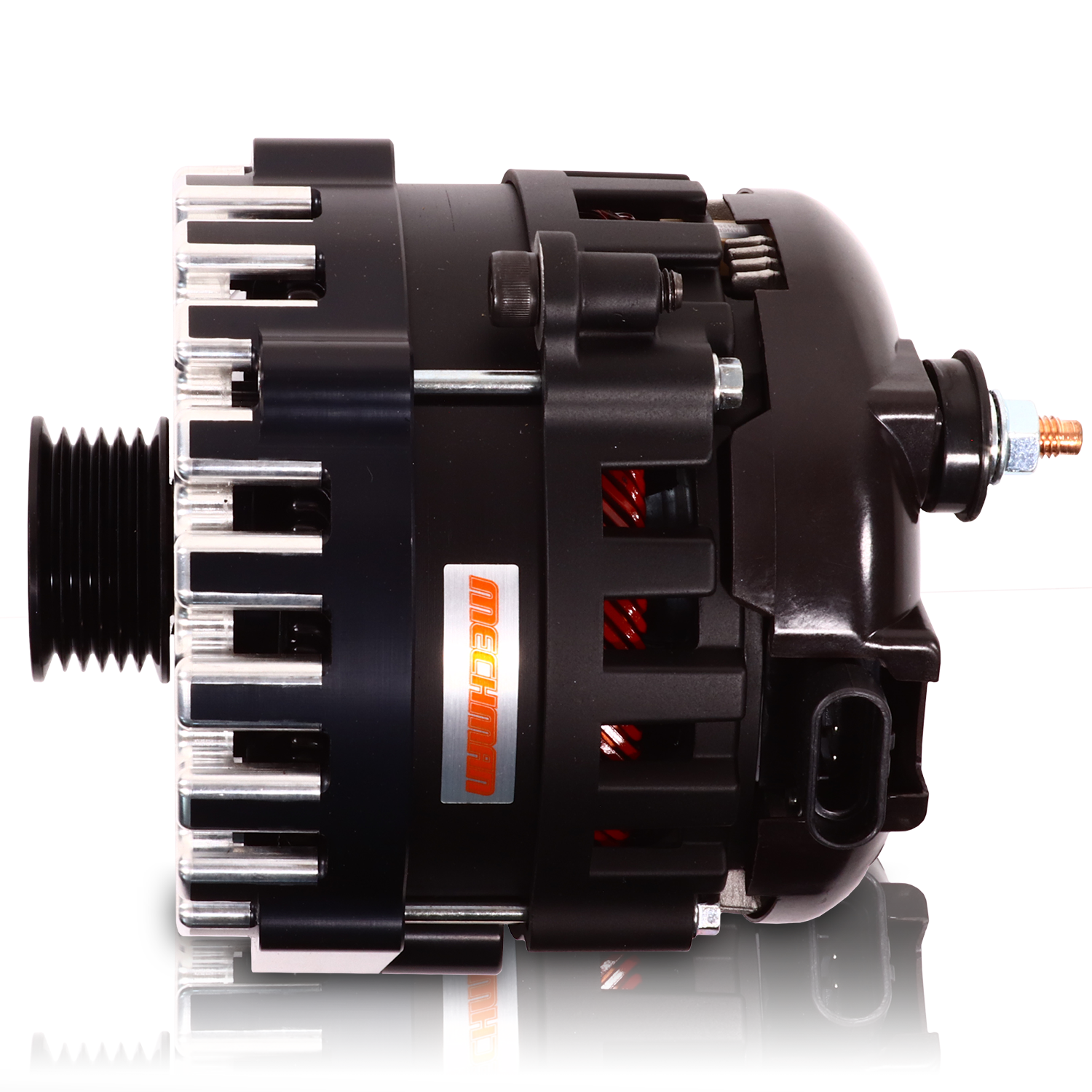 400 amp Elite series alternator for 88-95 GM Truck - Black | B81657400B | by: Mechman @ the lowest price of $699.00