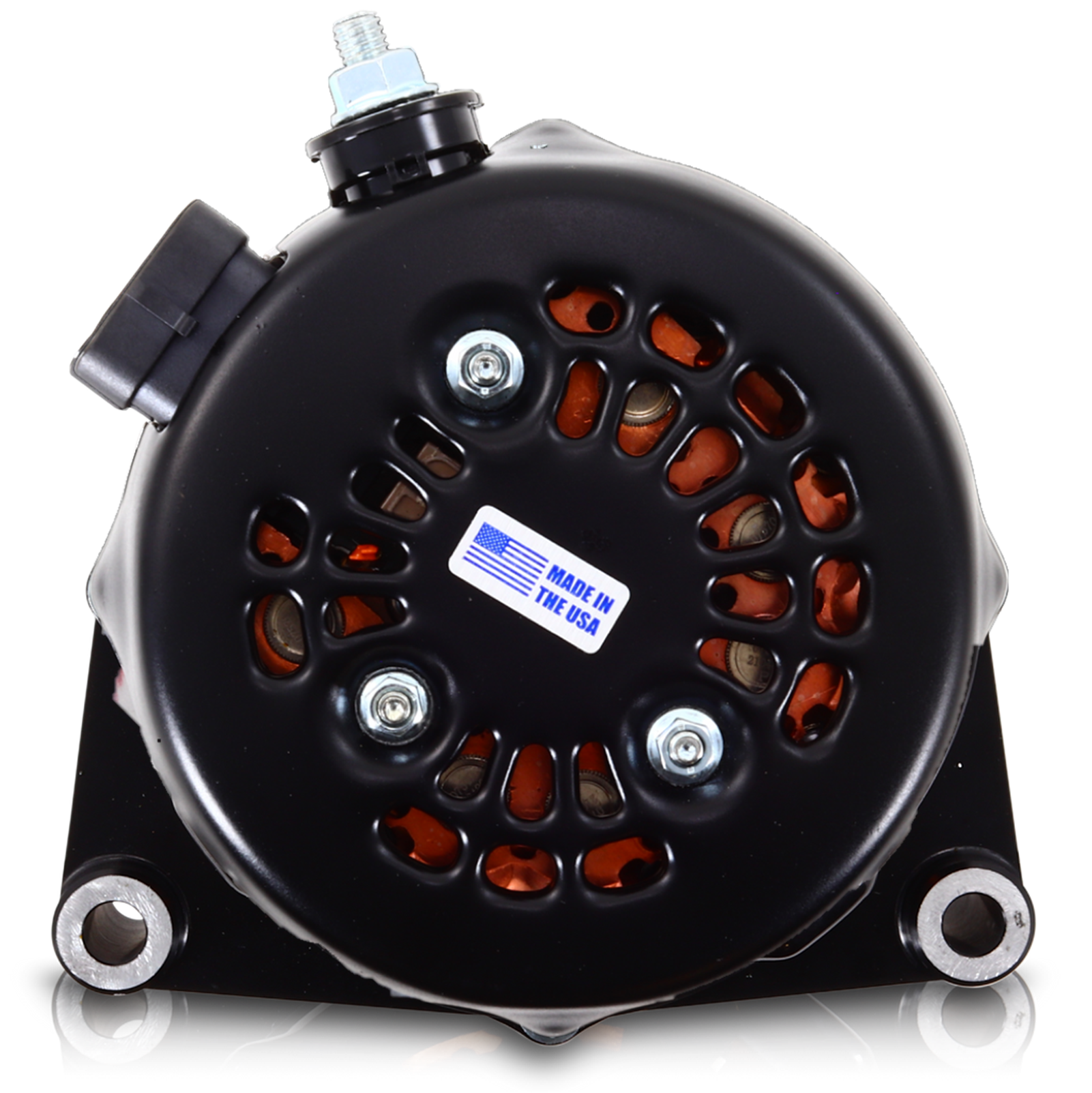 Billet Black 170 Amp Racing Alternator GM Truck LS Engine Swap | B8206170B | by: Mechman @ the lowest price of $449.00