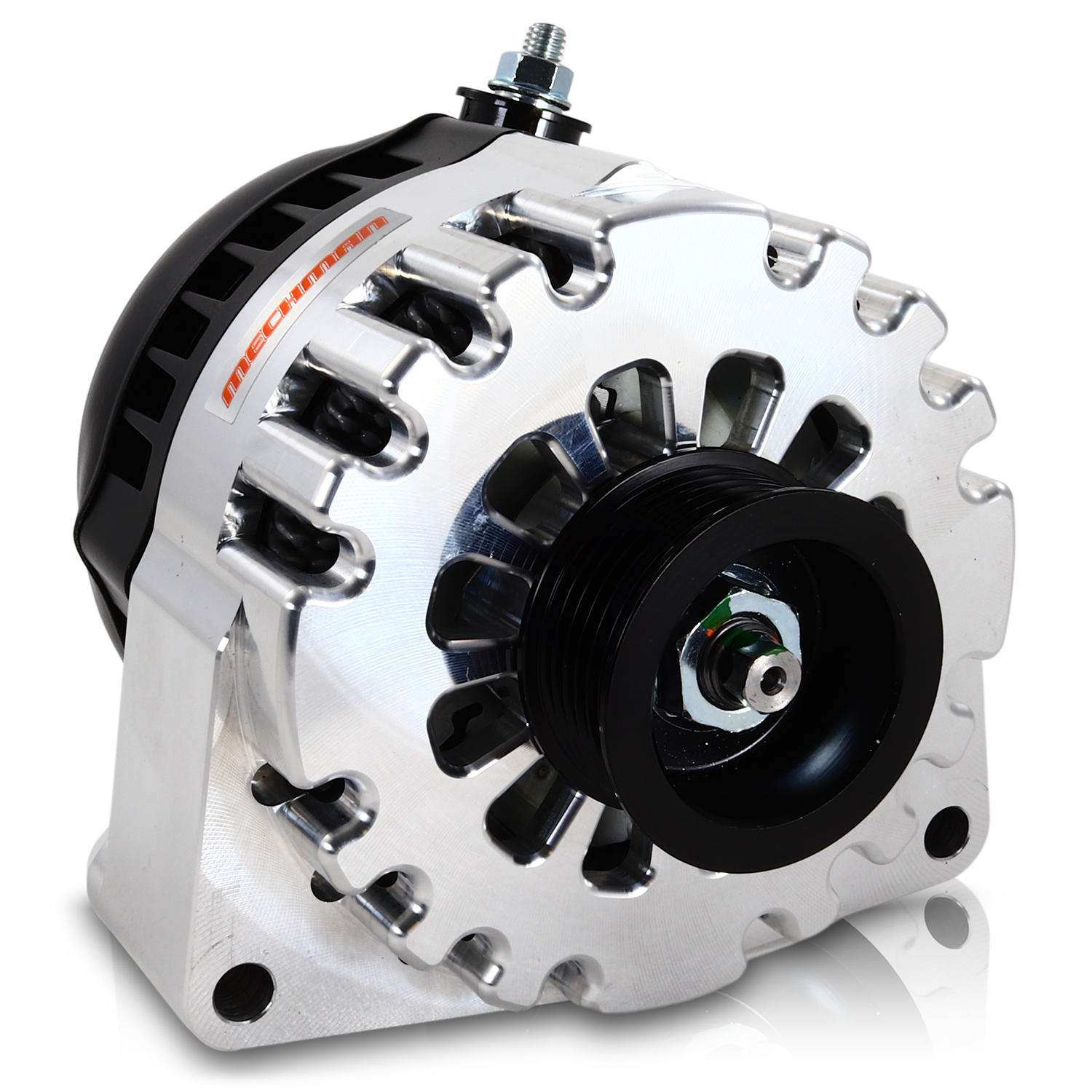 Billet Machined 240 Amp Racing Alternator GM Truck LS Engine Swap | B8206240M | by: Mechman @ the lowest price of $479.00