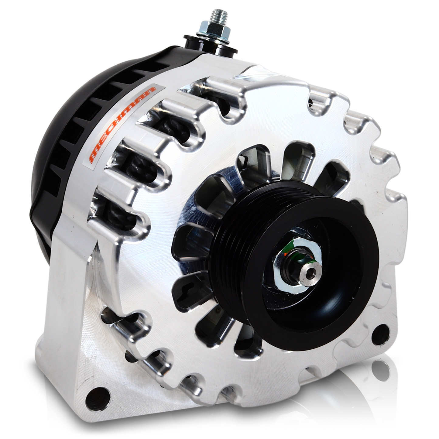 Billet Machined 170 Amp Racing Alternator GM Truck LS Engine Swap | B8206170M | by: Mechman @ the lowest price of $429.00