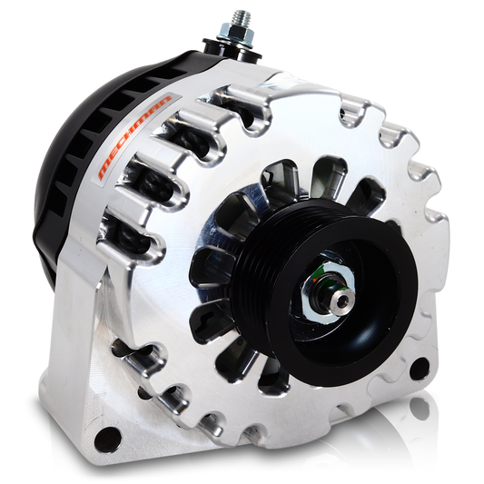 Billet Machined 170 Amp Racing Alternator GM Truck LS Engine Swap | B8206170M | by: Mechman @ the lowest price of $429.00