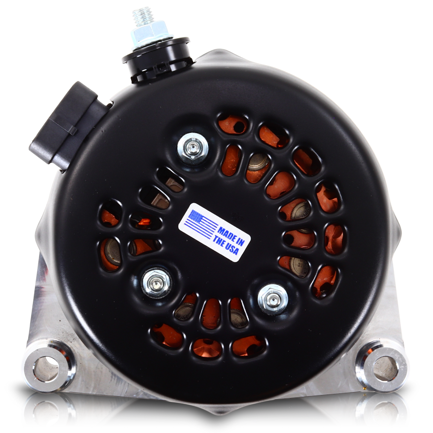 Billet Machined 170 Amp Racing Alternator GM Truck LS Engine Swap | B8206170M | by: Mechman @ the lowest price of $429.00