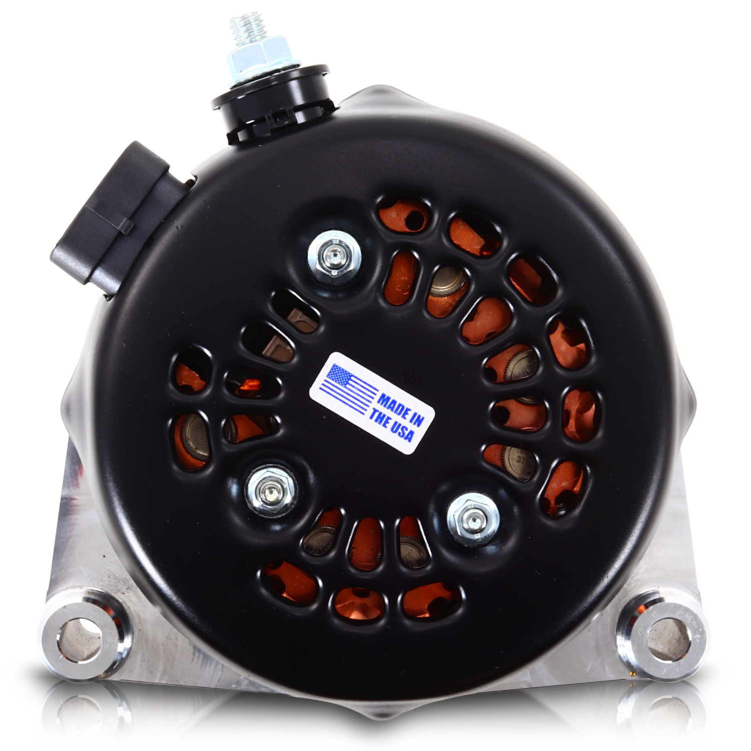 Billet Machined 170 Amp Racing Alternator GM Truck LS Engine Swap | B8206170M | by: Mechman @ the lowest price of $429.00